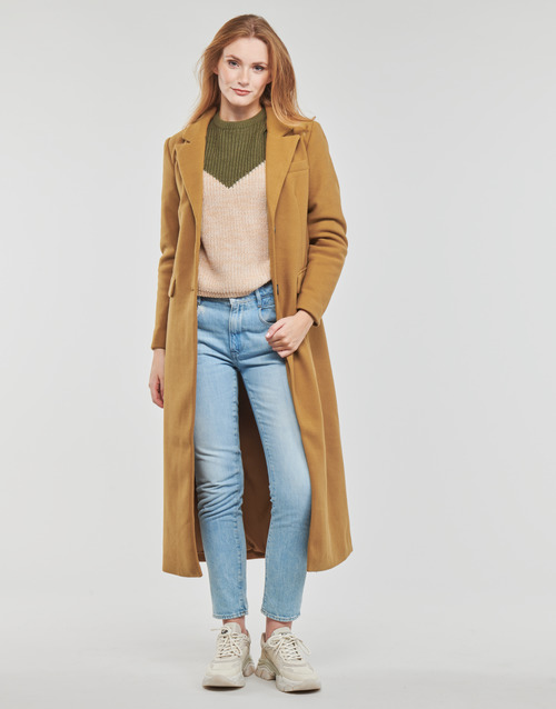 Only - ONLEMMA  X-LONG COAT CC OTW - Cognac