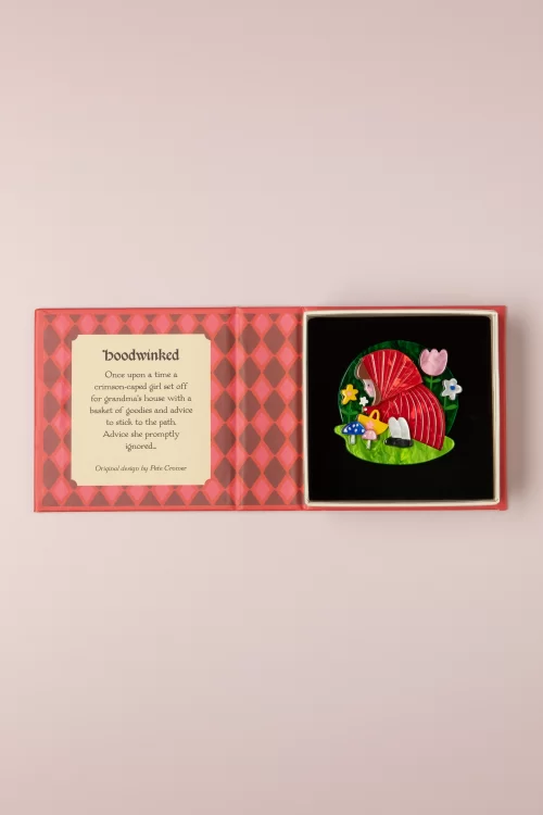 Erstwilder Hoodwinked broche