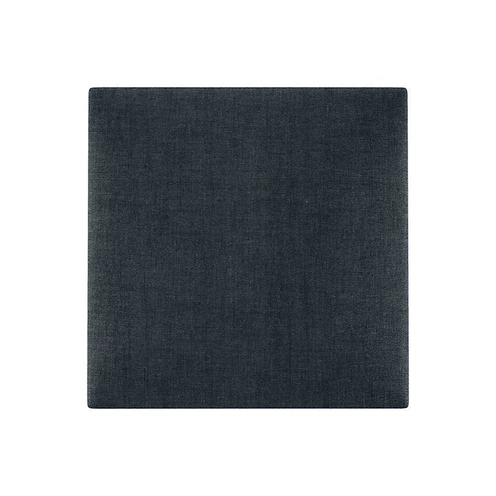 Coussin mural en tissu anthracite 30 x 30 cm Stegu