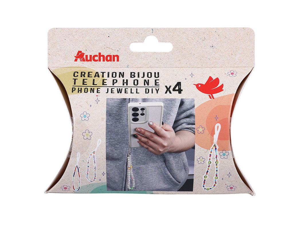 KIT MISSANGAS AUCHAN PARA FIO DE TELEMÓVEL