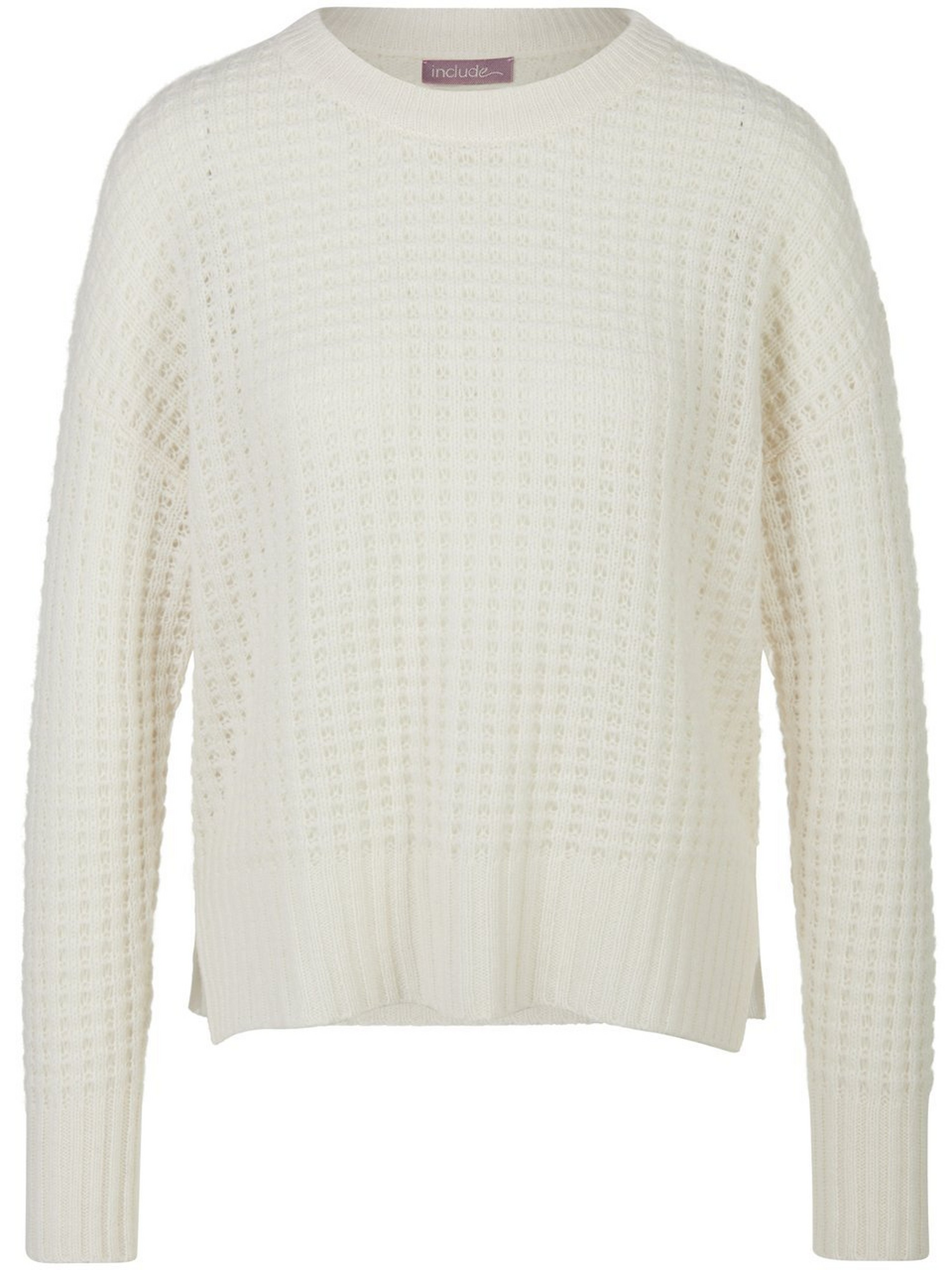Rundhals-Pullover aus 100% Premium-Kaschmir