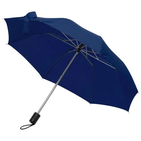 Macma Taschen-Regenschirm mit Schutzhülle, dunkelblau