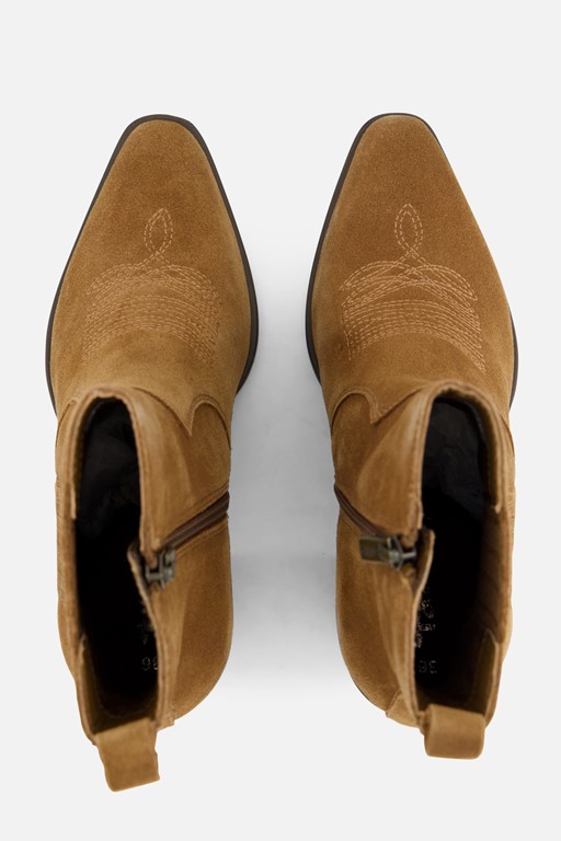 Tamaris Cowboylaarzen bruin Leer