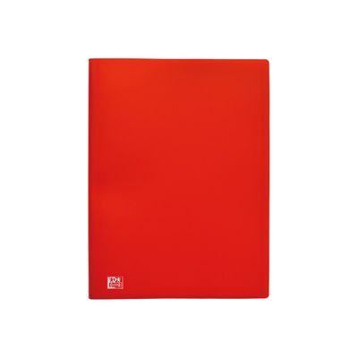 Initial - Porte vues - 100 vues - A4 - rouge