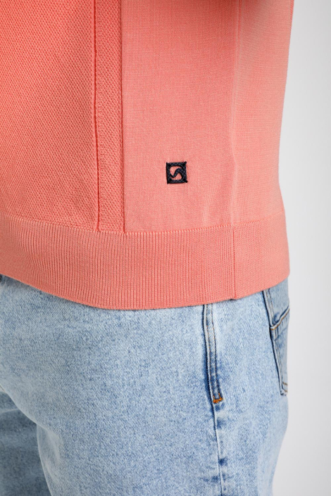 Gabbiano oranje heren polo