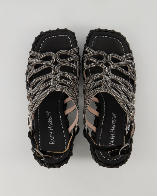 Ralph Harrison 545 Sandalen in Schwarz