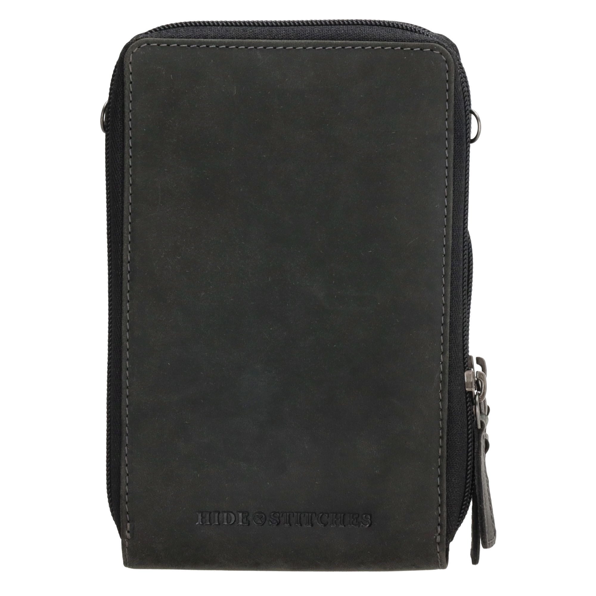 Hide & Stitches Idaho Telefoontasje Zwart