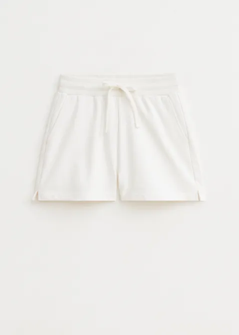 Basic short off-white (WIT.O)