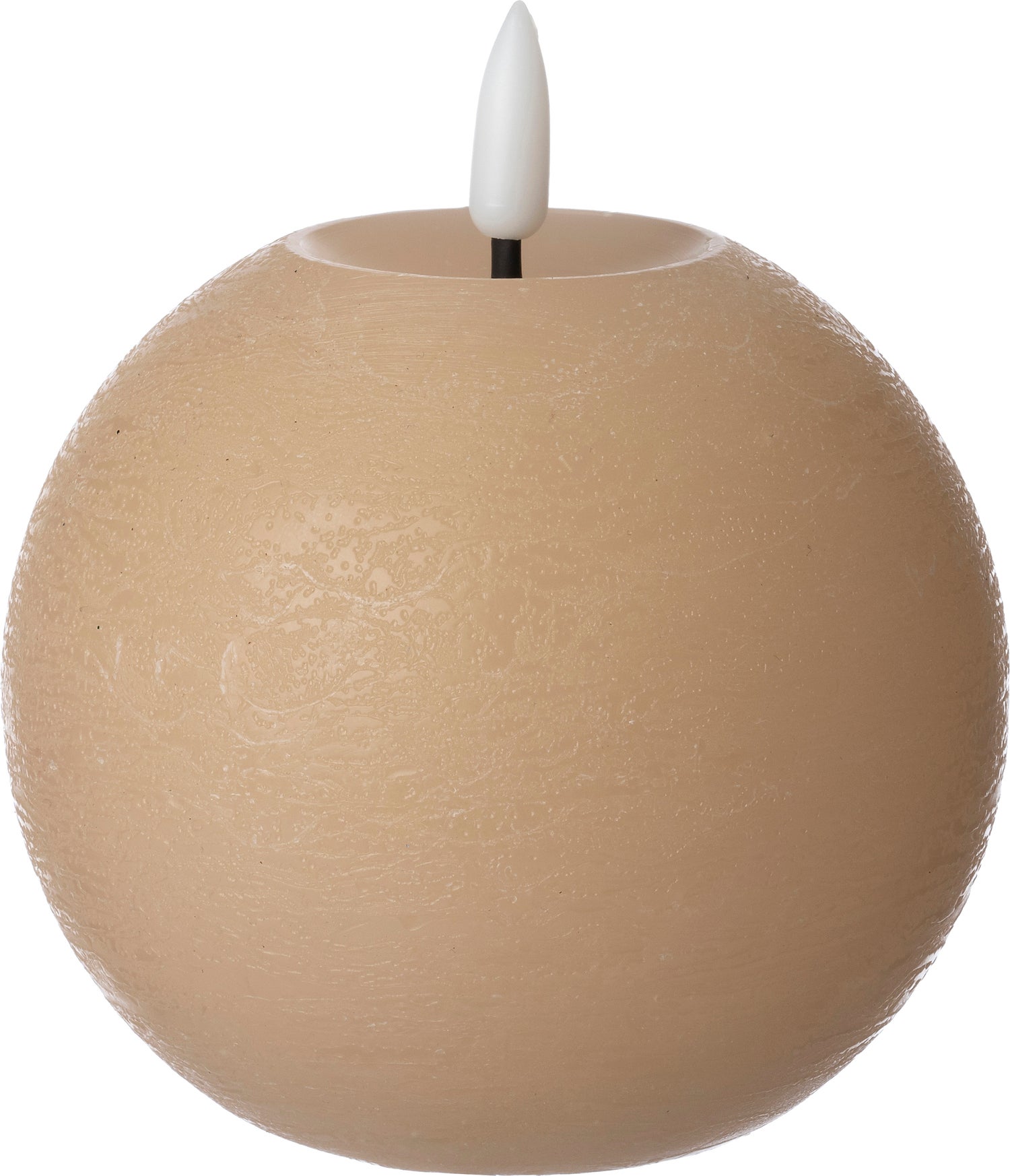 Intratuin LED bolkaars Jason beige D 10 H 11 cm