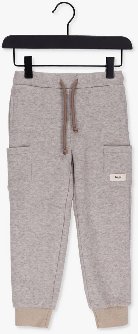 BAJE STUDIO lichtgrijze baje studio joggingbroek castro