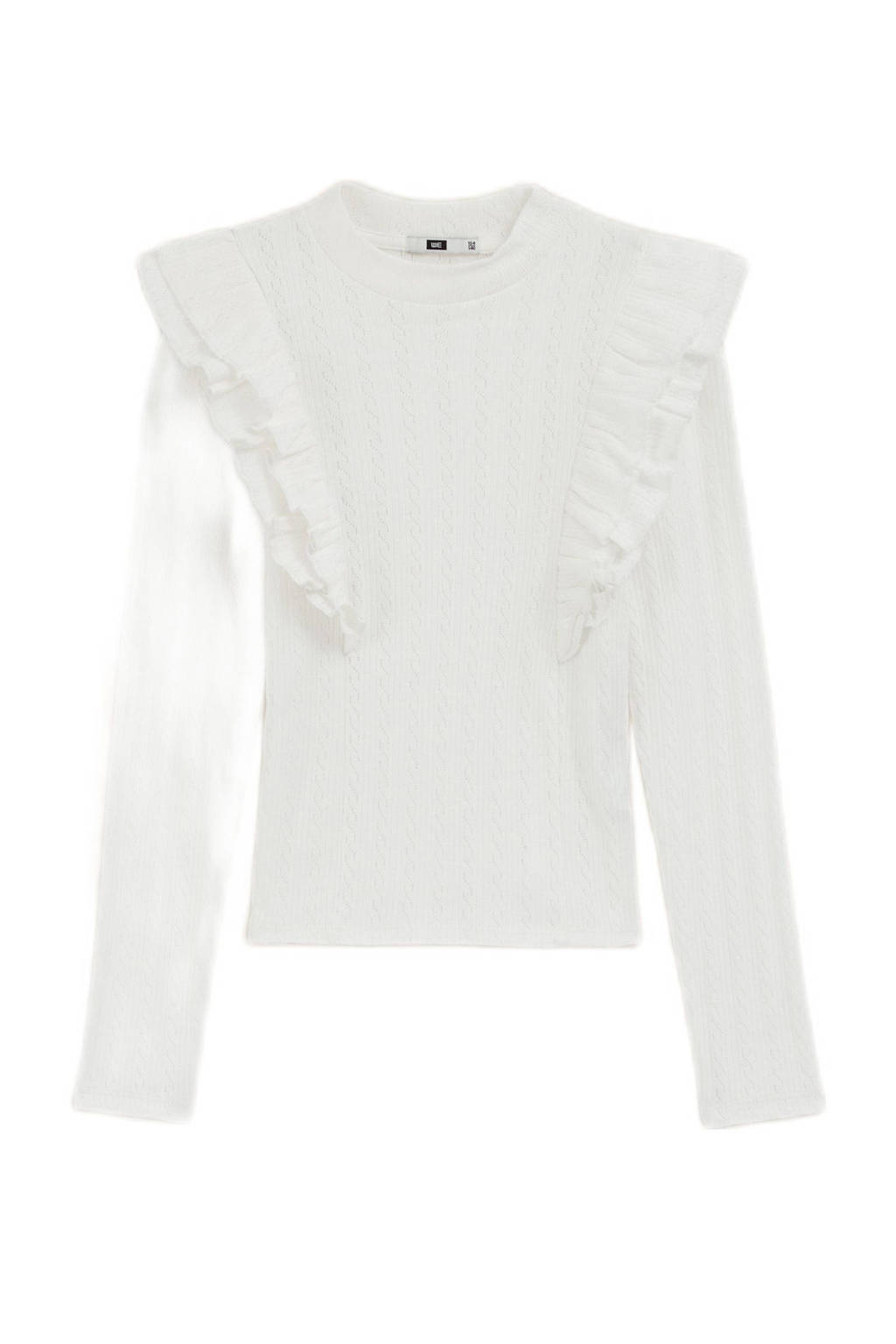 WE Fashion longsleeve wit
