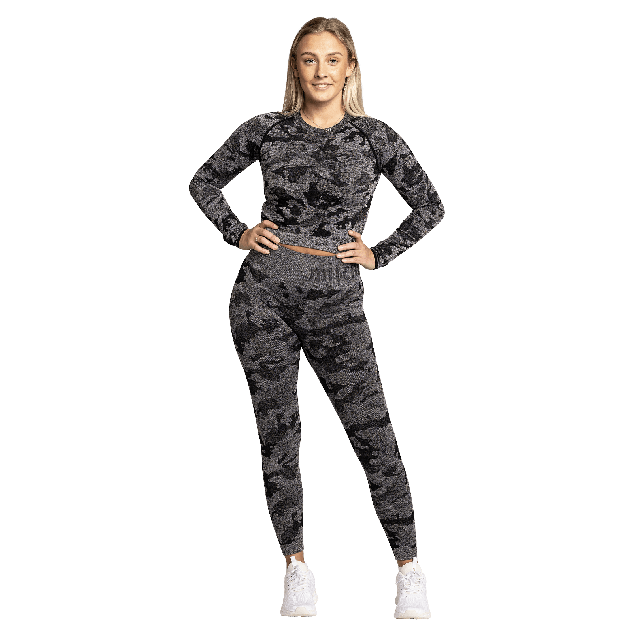 Mitchi Lauren camo langermet - Treningstøy
