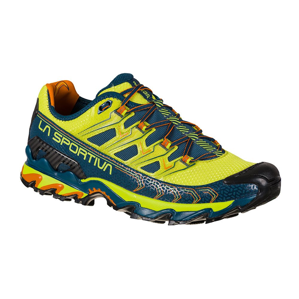 La Sportiva ULTRA RAPTOR II - Chaussures trail Homme lime punch/storm blue