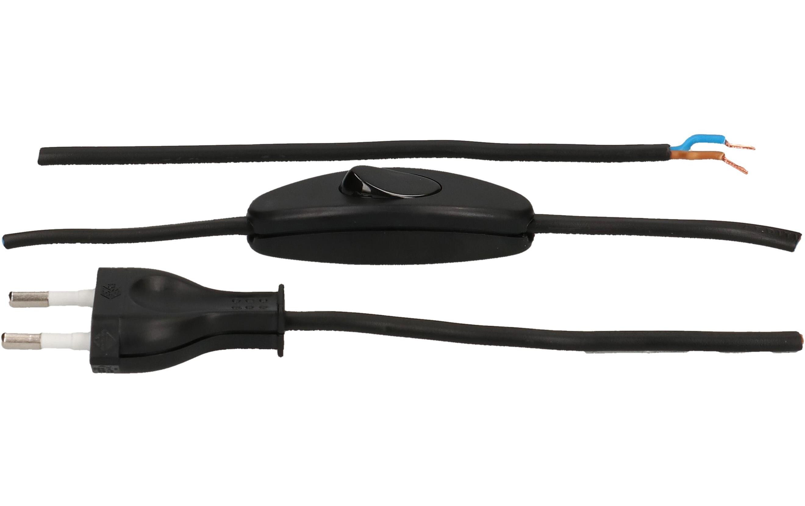 Netzkabel TDLF-T26 mit SchalterNetzkabel mit Leiterquerschnitt von 0.75 mm2
