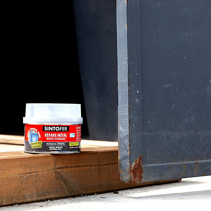 Mastic polyester Standard Sintofer boîte de 170 ml