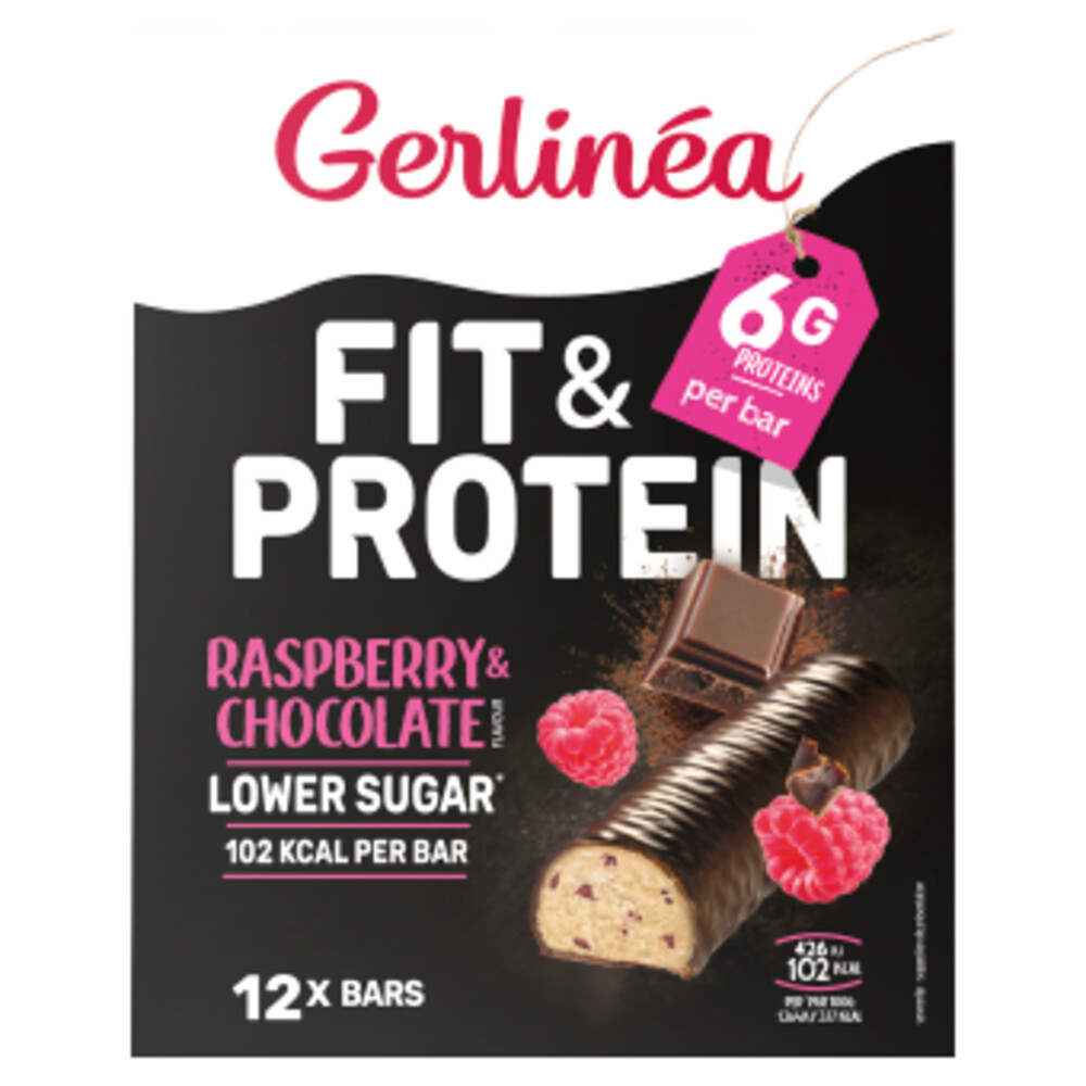 Gerlinea Repen Framboos & Chocolade12x31 gr
