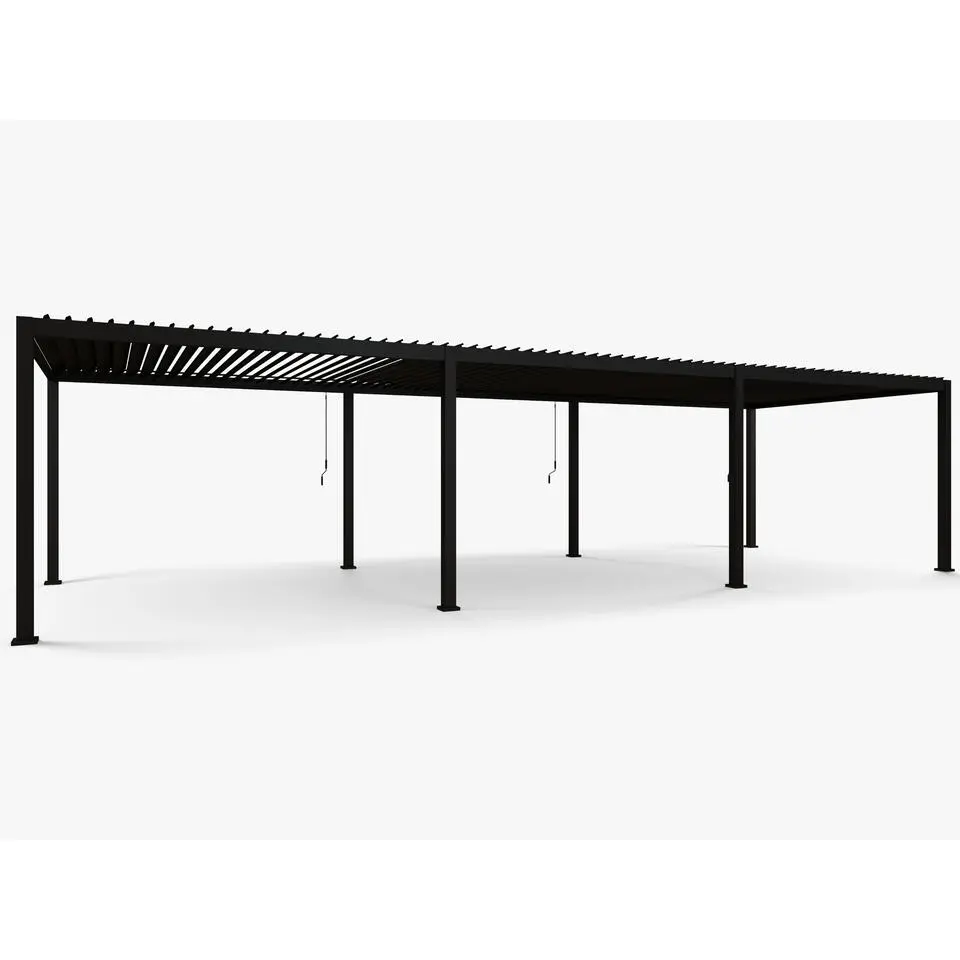 Mirador Deluxe terrasoverkapping 300 x 900 cm antraciet