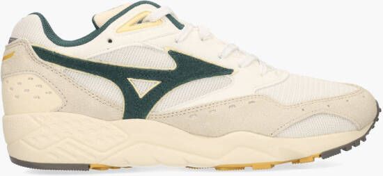 Mizuno Contender sneakers wit groen Suede Unisex