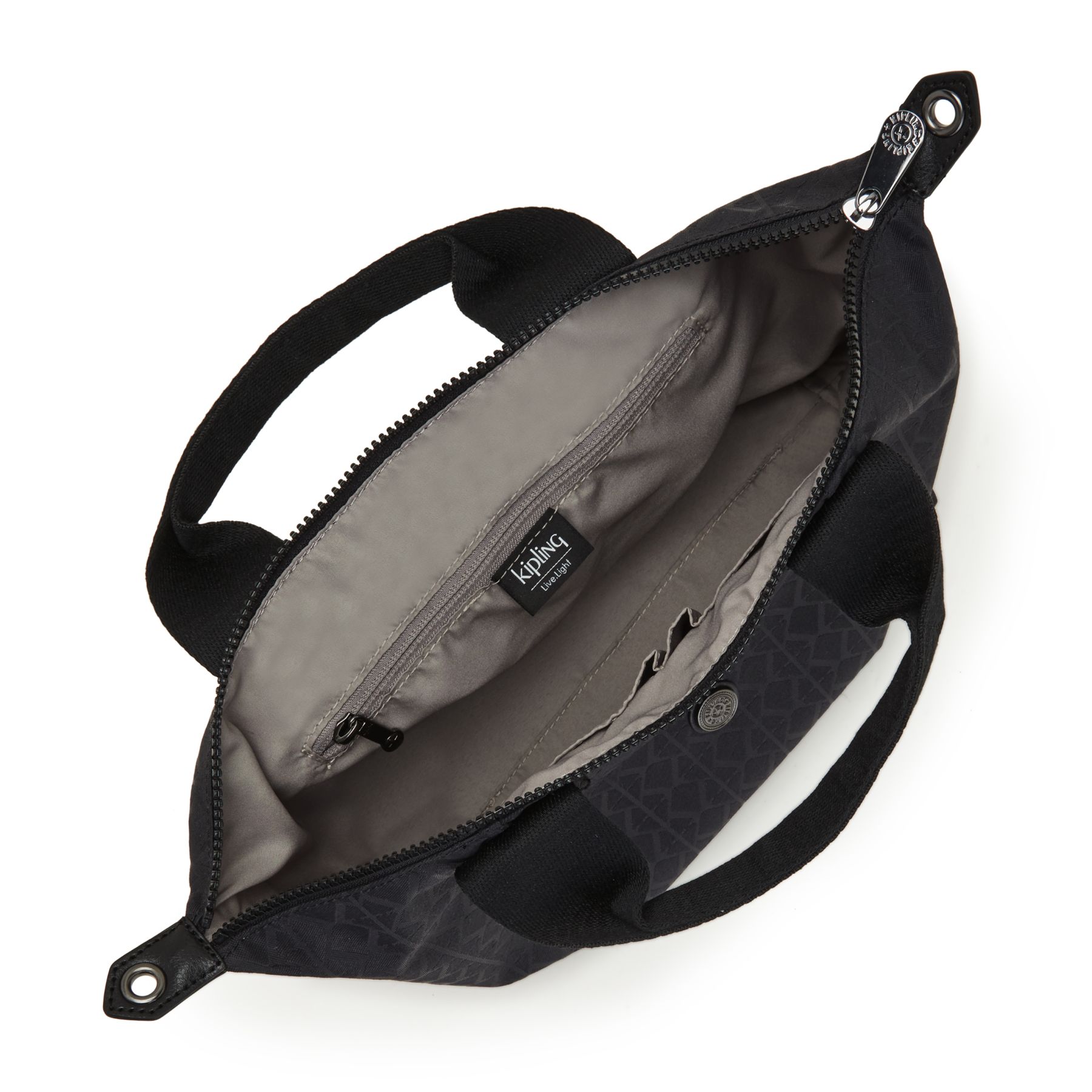 KALA MINI Mini sac fourre-tout avec sangle détachable - Signature Black QVC