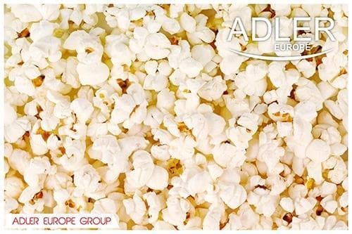 Adler-popcornmaskine, der ligner en fodbold