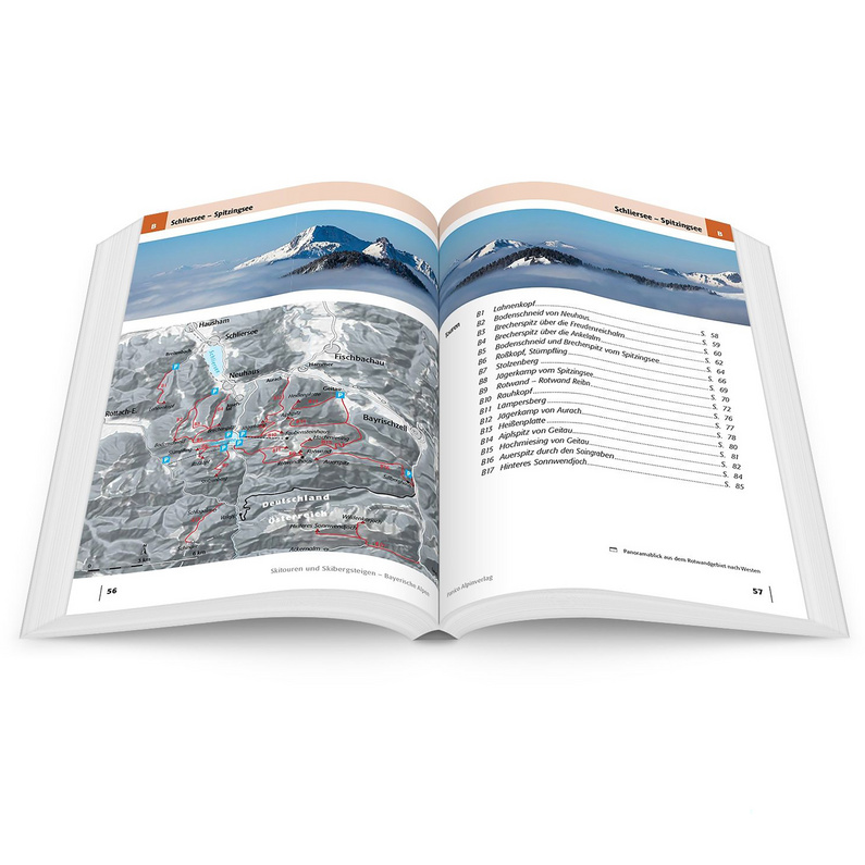 Panico Bayerische Alpen Skitourenführer
