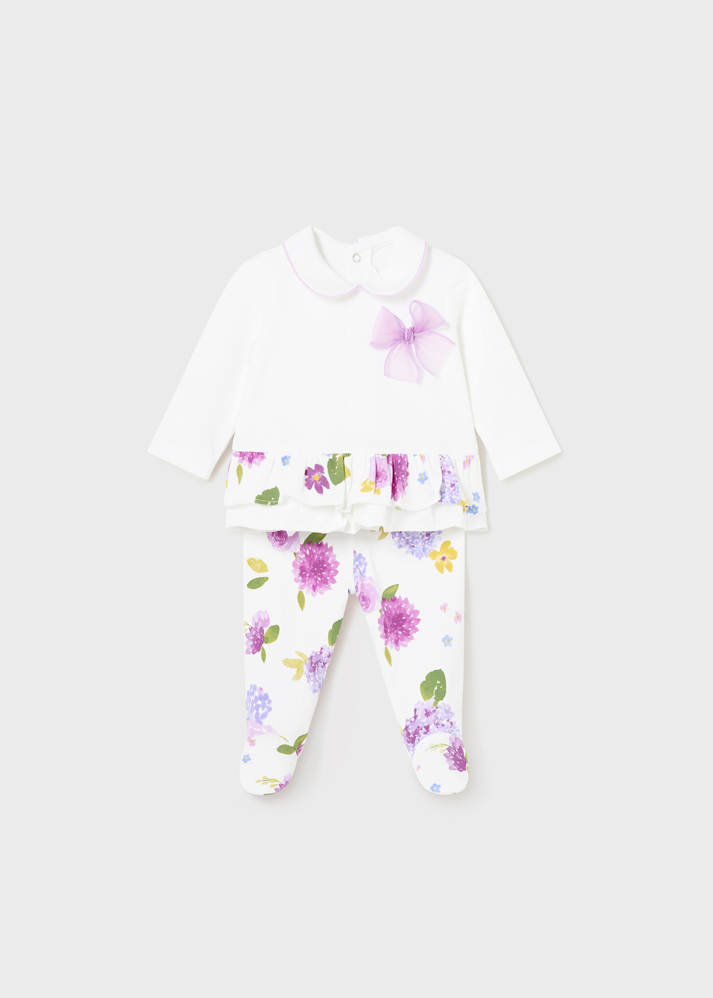 Conjunto de leggings Better Cotton de 2 peças para recém-nascidos, cor nude