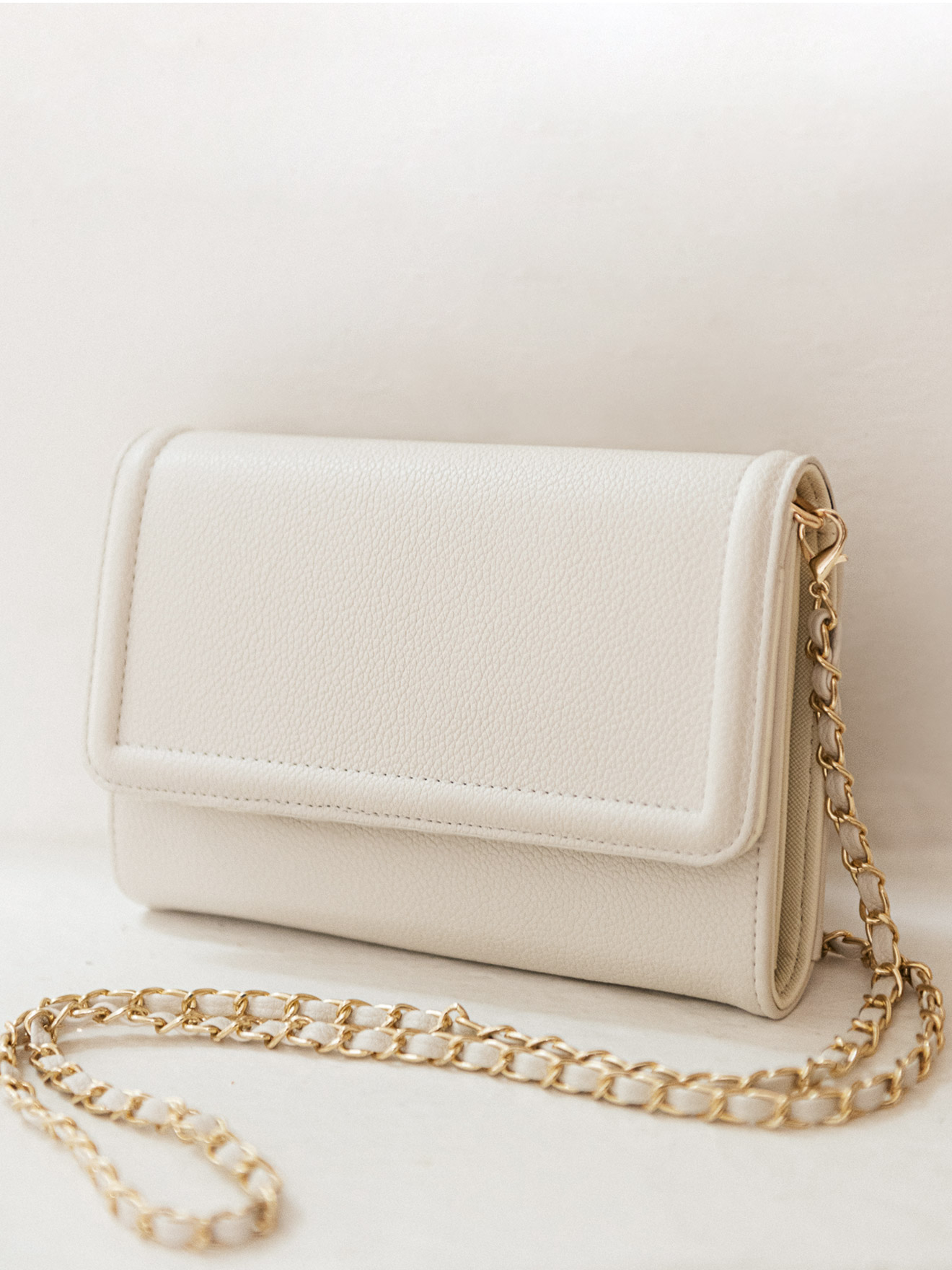 Sac pochette anse chaînette