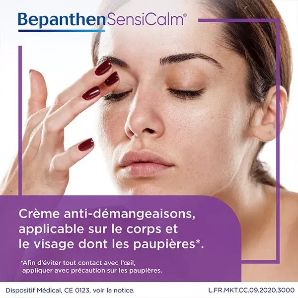 Creme anti-coceira Bepanthen Sensicalm para eczema 50g