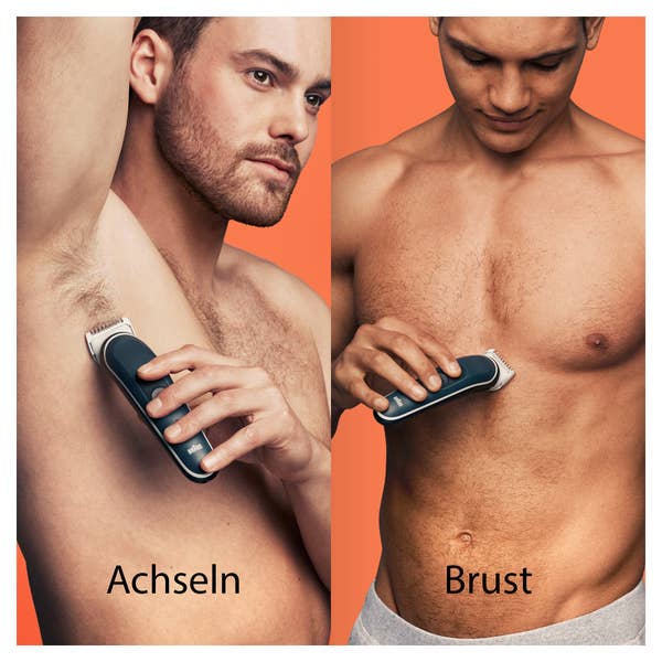 Braun Bodygroomer Series 5 5370, Bodygroomer für Männer, sanftes Ganzkörper-Bodygrooming