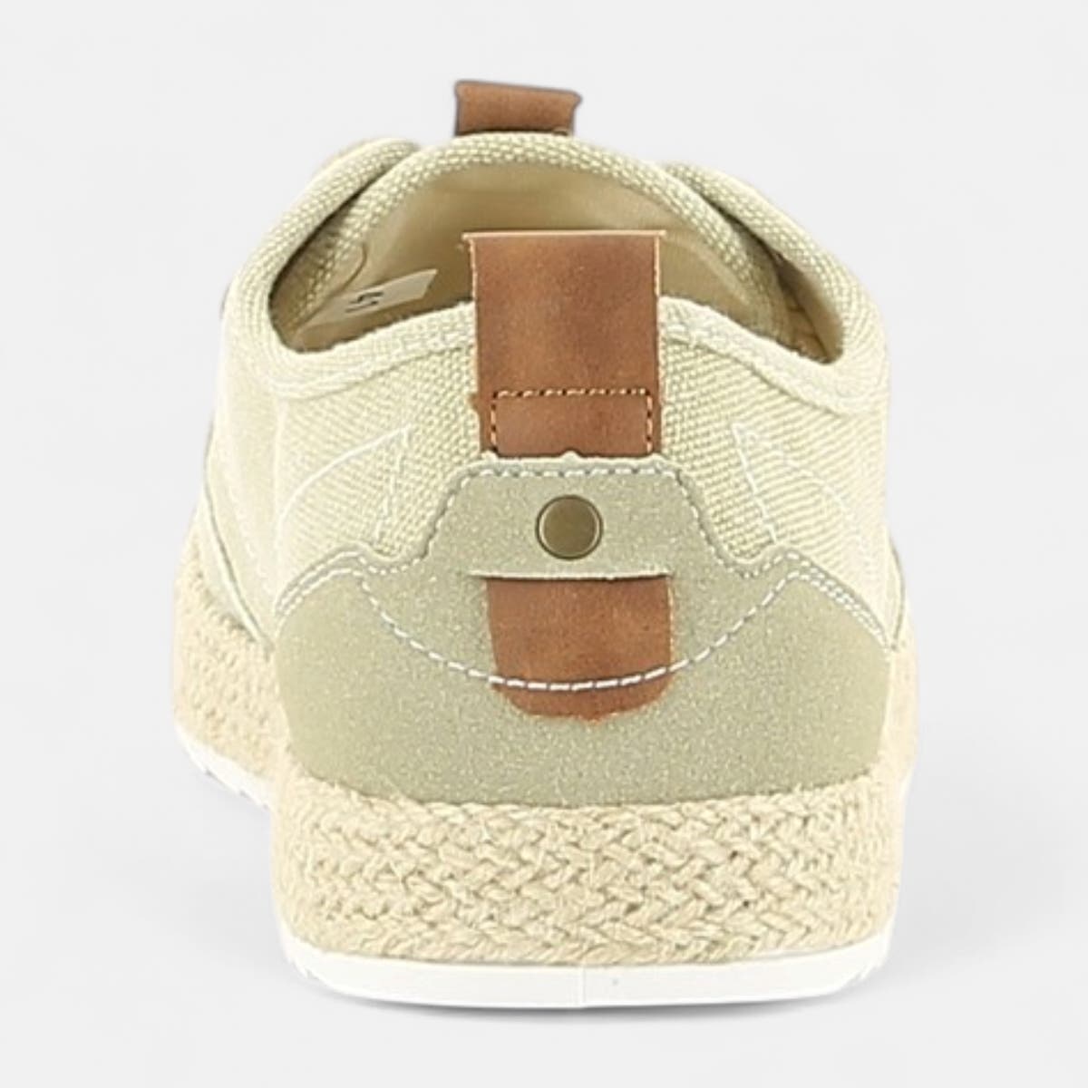 Baskets en toile Homme beige