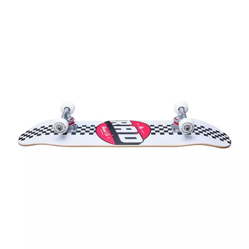 Skate RAD Checker Stripe Blanc 7.75