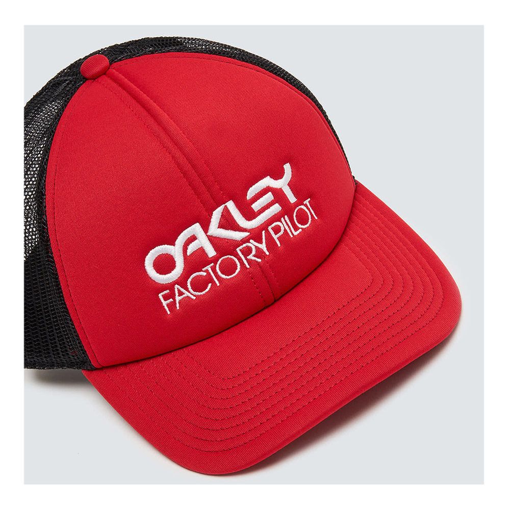 Oakley FACTORY PILOT TRUCKER - Casquette Homme red line