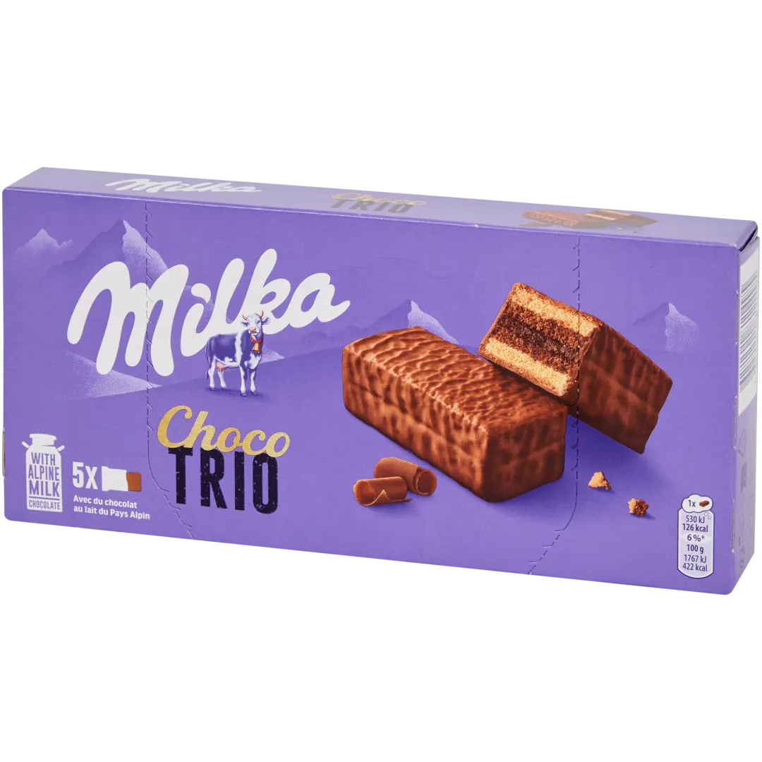 Gâteaux Milka Choco Trio