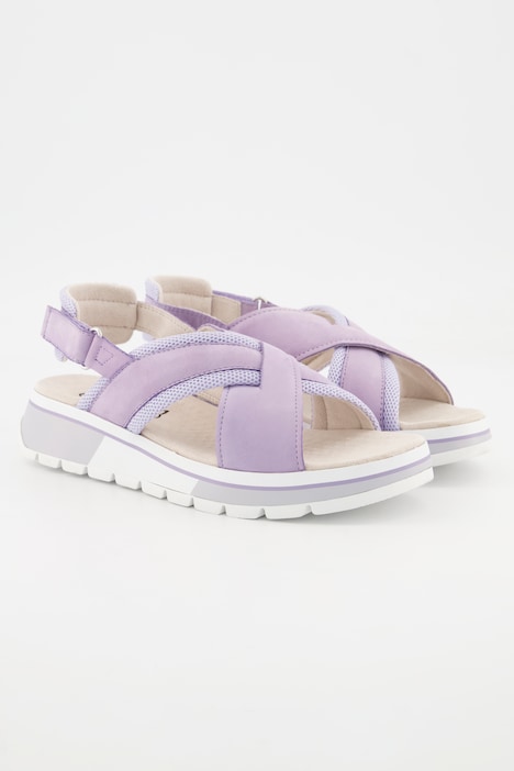 Caprice Sandalen, gekreuzte Riemen, Weite H