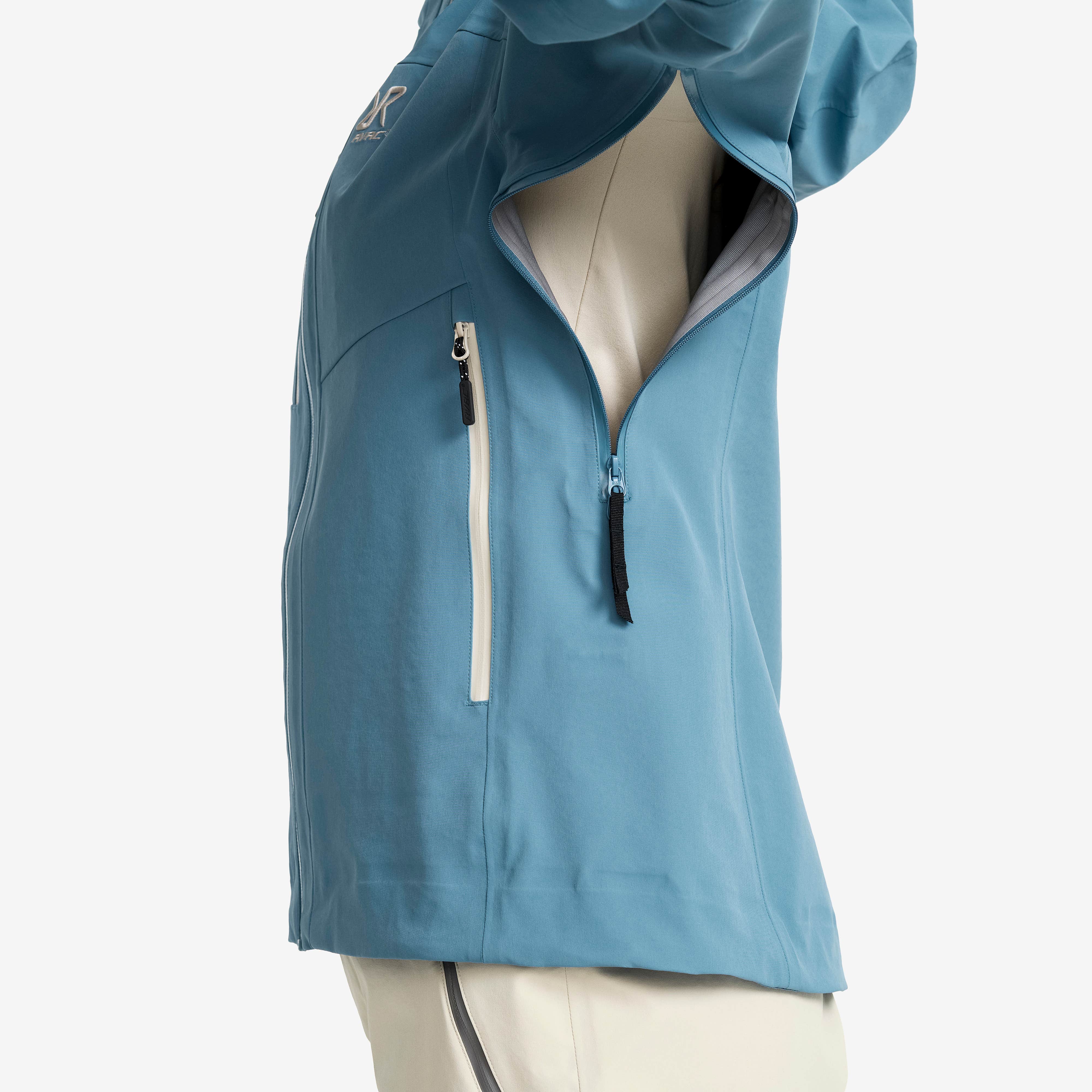 Cyclone 3L Shell Jacket Dame Captain's Blue