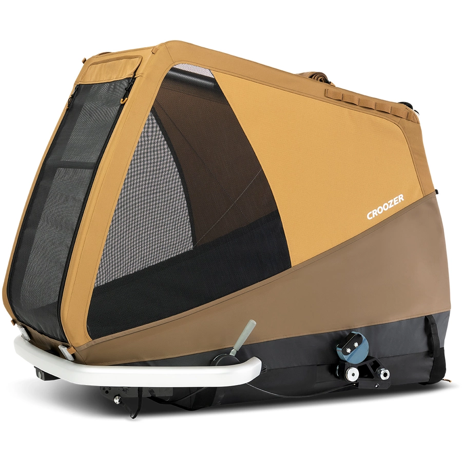 CROOZER Hundefahrradanhänger Dog Tammo Sundown yellow