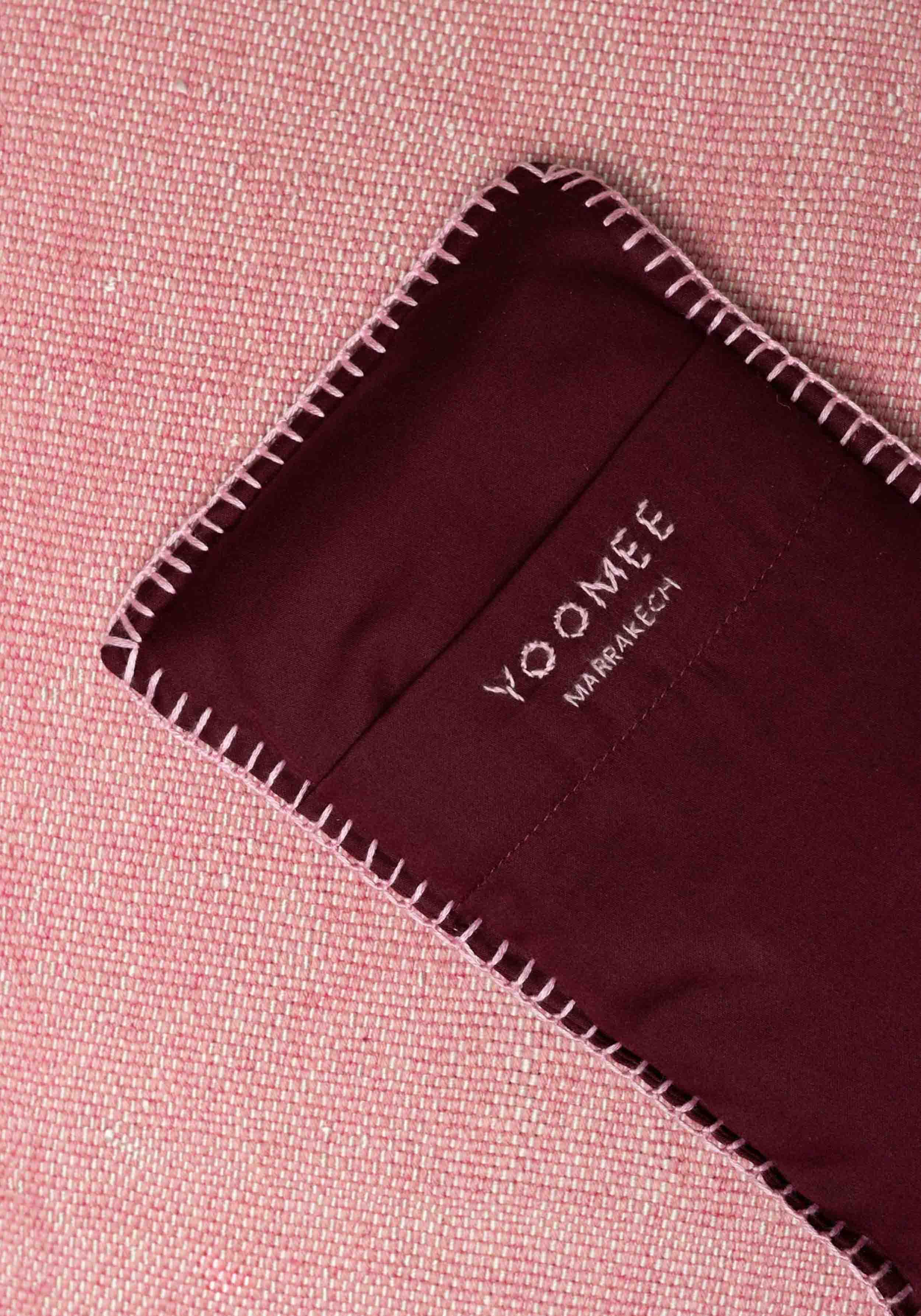 YOOMEE Augenkissen Eye Pillow Raha HBIK Bordeaux