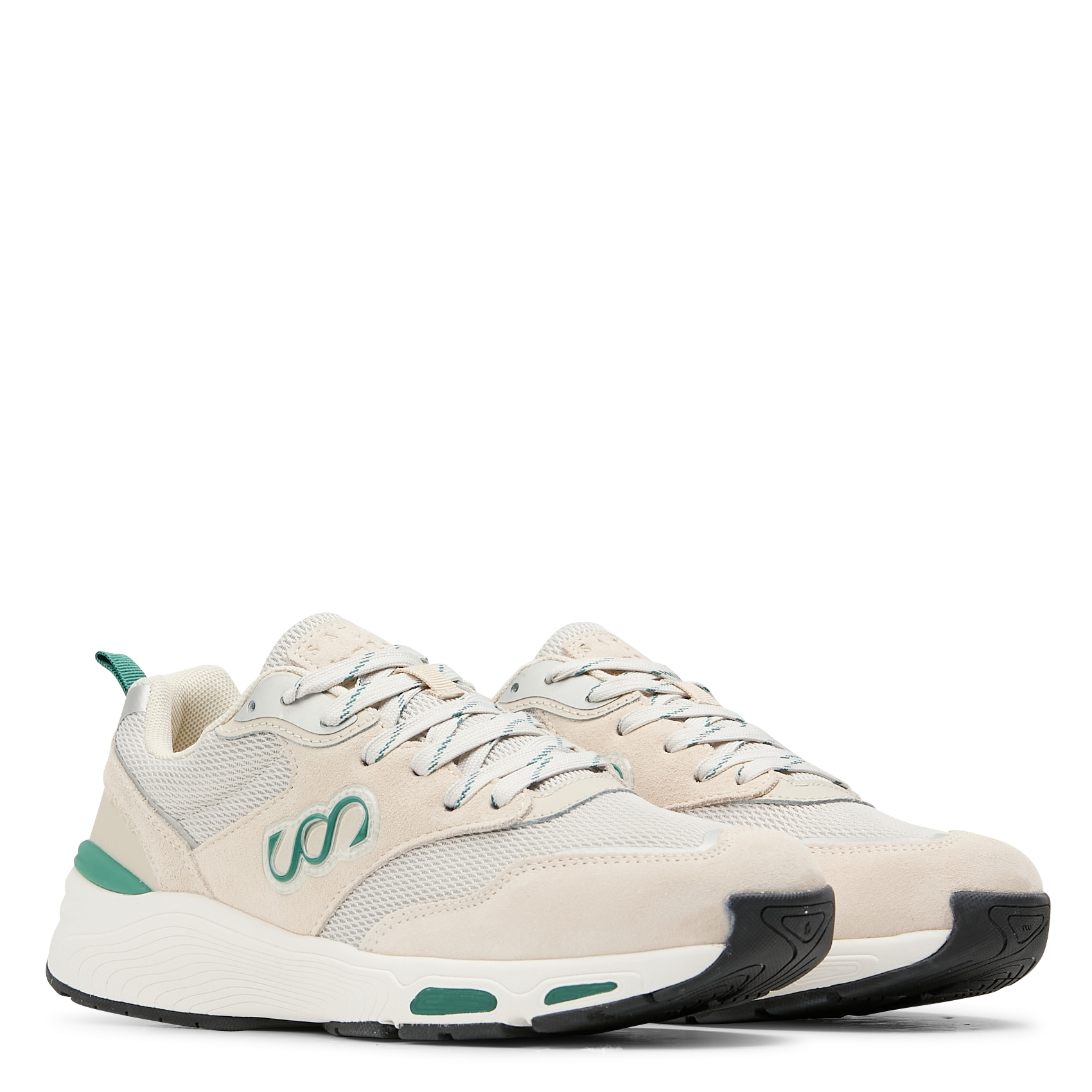 SABA - Baskets basses en cuir x SAYSH | Vert