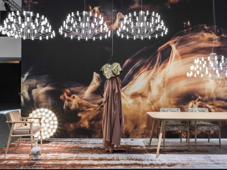 Moooi Coppélia kroonluchter Ø68 LED small zwart