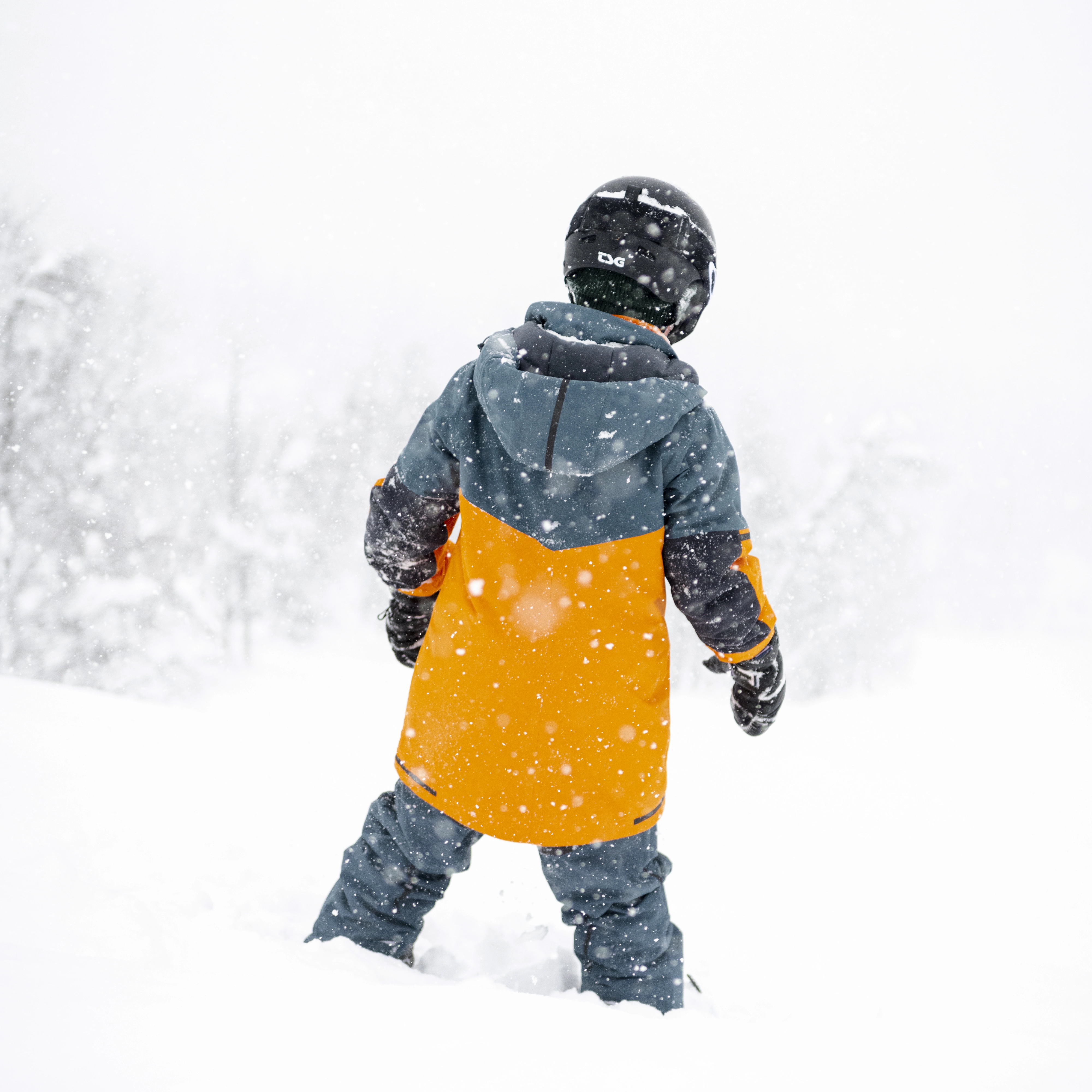 Knyken Insulated Youth Jacket Cloudberry Yellow / Orion Blue