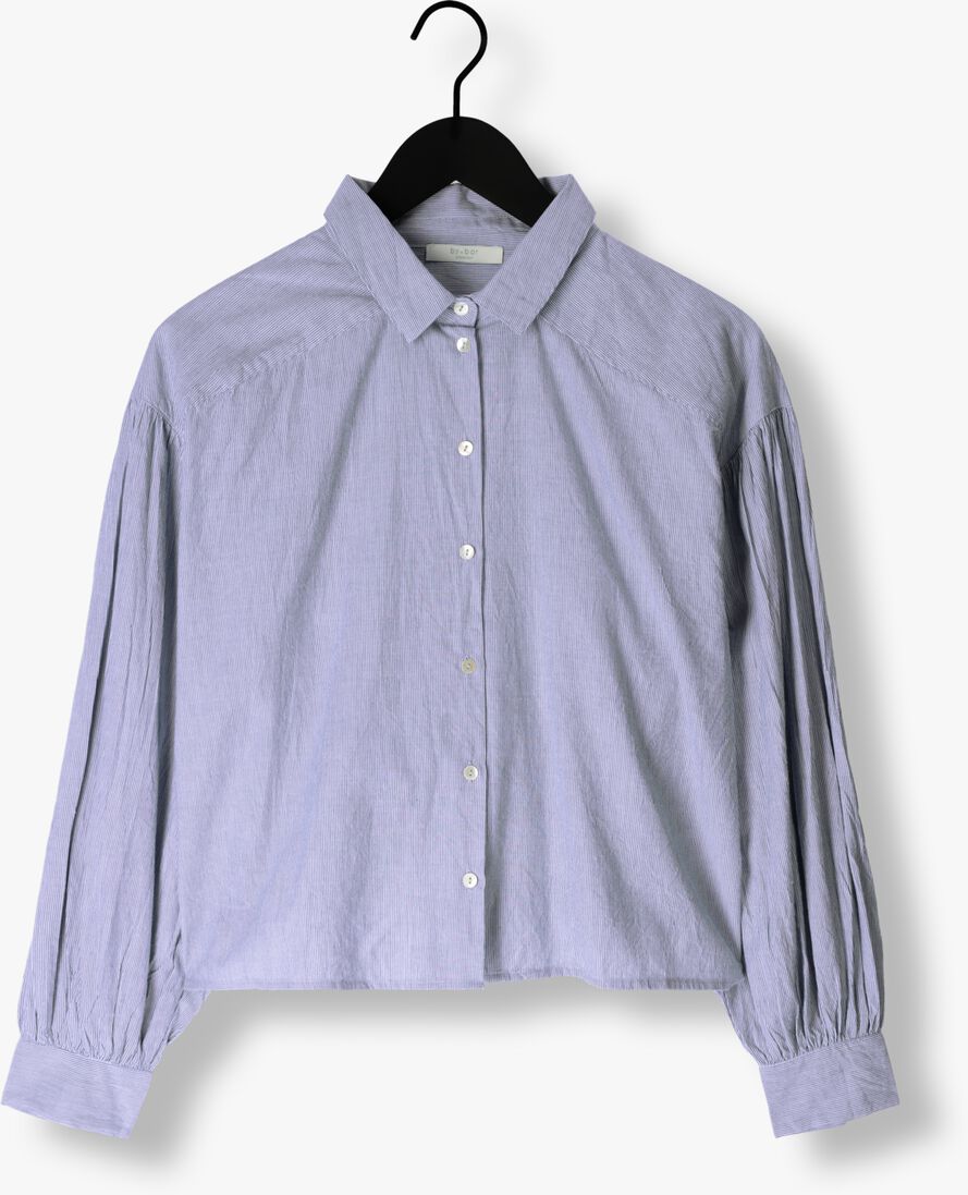 BY-BAR lichtblauwe by-bar blouse sarah short pin stripe blouse