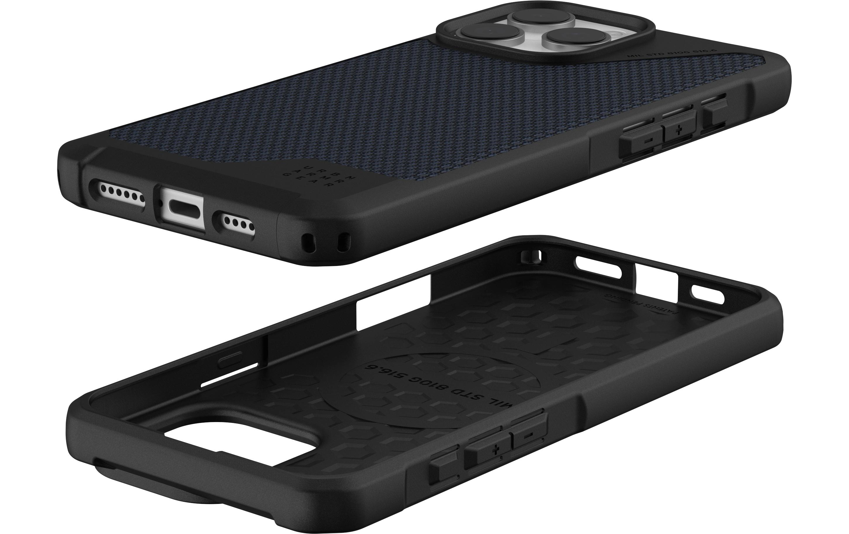 Back Cover Metropolis LT iPhone 16 Pro Max Kevlar MallardSchutzhülle für das Apple iPhone 16 Pro Max