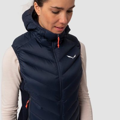 SalewaSARNER/RDS DOWN W HYBRID HOODED VEST - blau