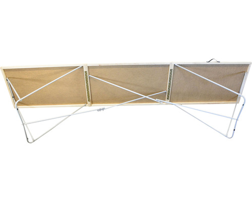 Behangtafel met meetschaal 298 x 75 x 60 cm