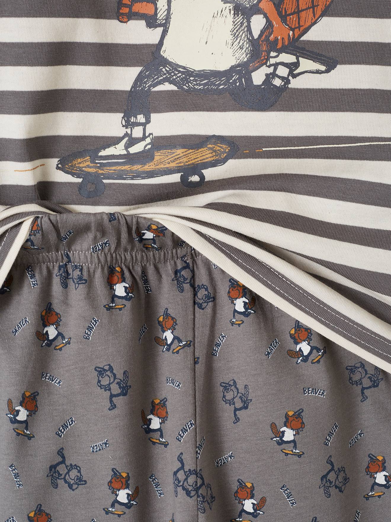 Pijama cinza 