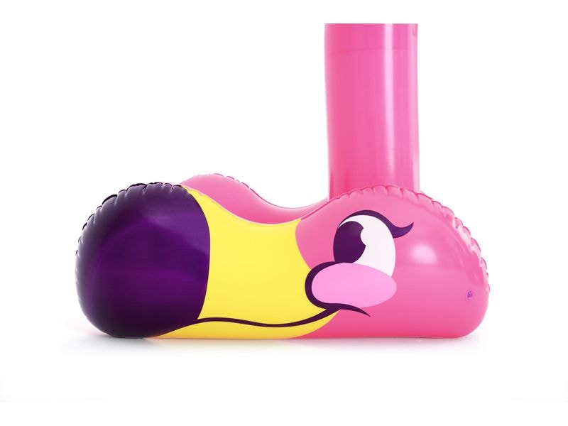Bestway Jumbo Flamingo Sprinkler 340 x 110 x 193 cm Wassersprinklerbogen zum Hindurchlaufen