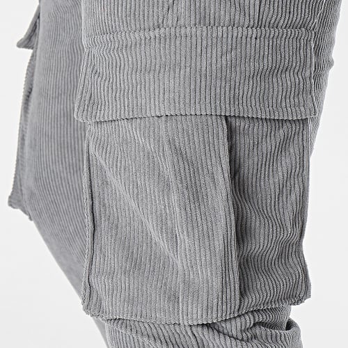 Pantalon Cargo Gris