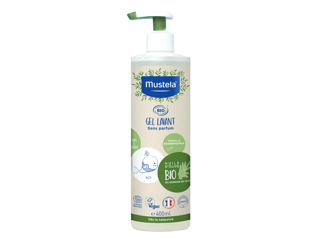 GEL MUSTELA DE BANHO BIO 400ML