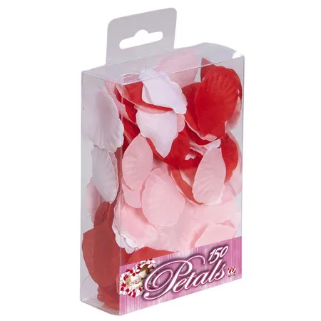 Widmann Box mit 150 Blüten in weiß, rosa und rot