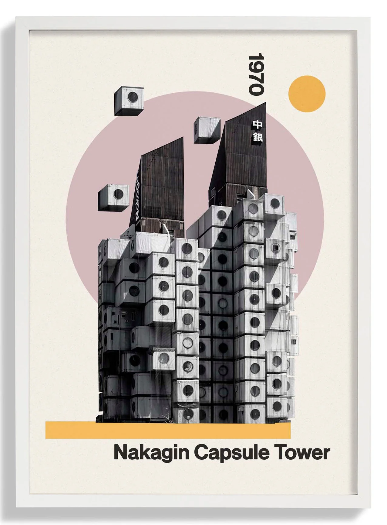 Nakagin Capsule Tower von Nico Tracey